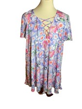 Show Me Your Mimi Mimi Floral Dress With Tassels. Size S