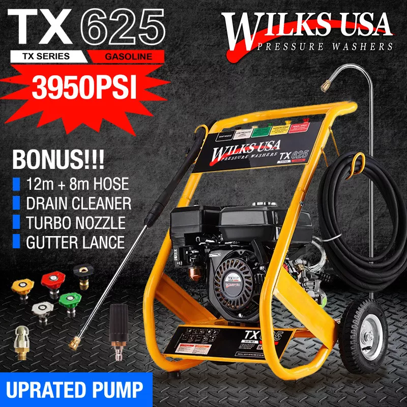 Wilks petrol cheap pressure washer