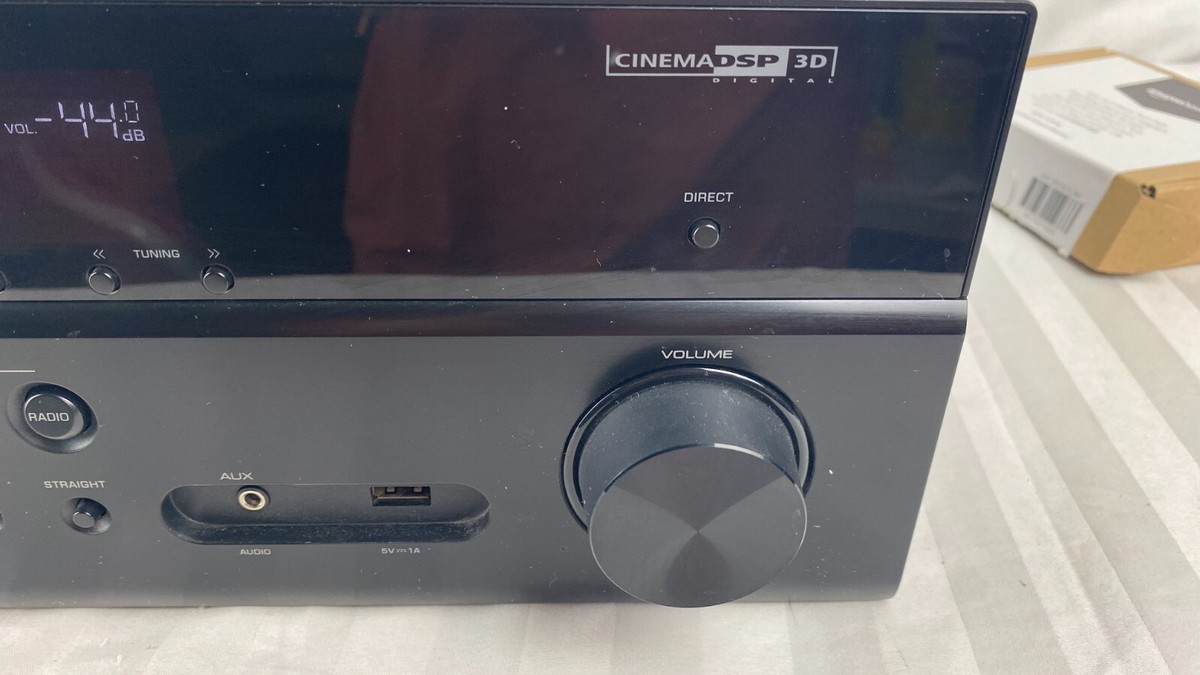 Yamaha RX-V577 Natural Sound 7.2 Ch AV Receiver CinemaDSP 3D 4K