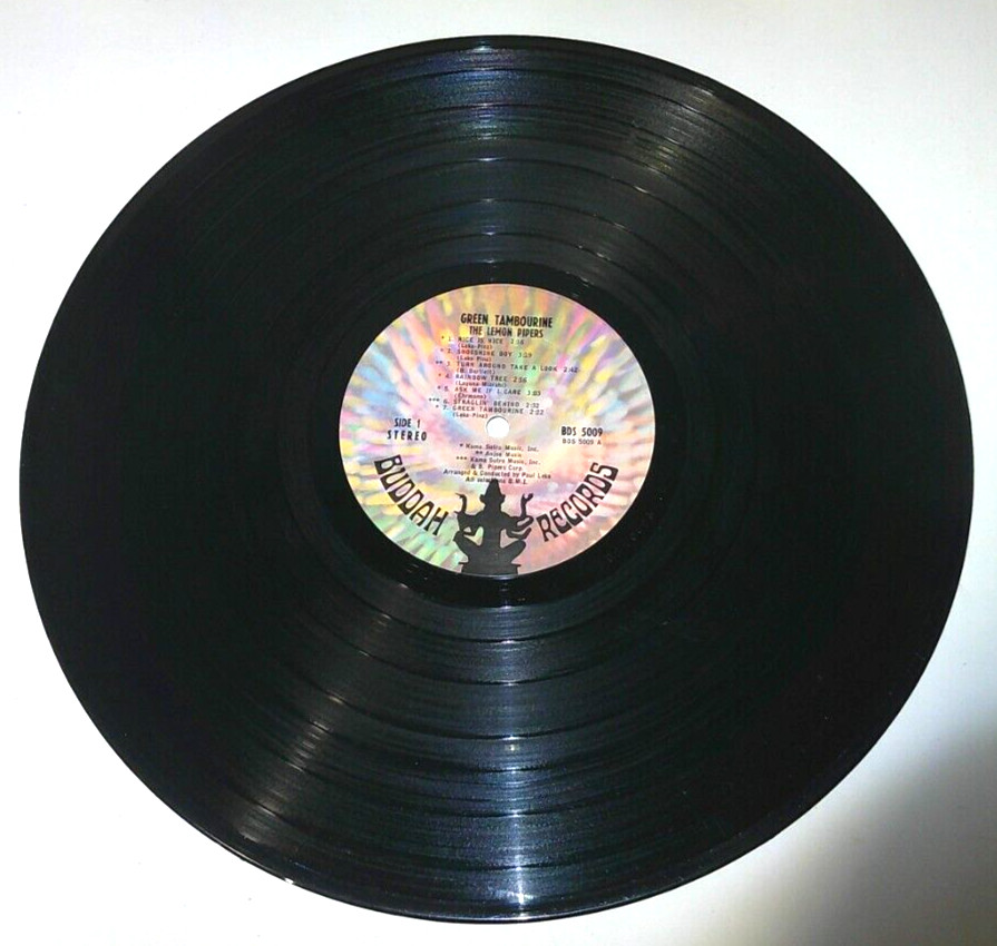 Green Tambourine LP by The Lemon Pipers Vinyl 1968 BDS5009 Buddah