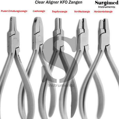 Dental Orthodontic Clear Aligner Lochzan Punch Drop Shape KFO