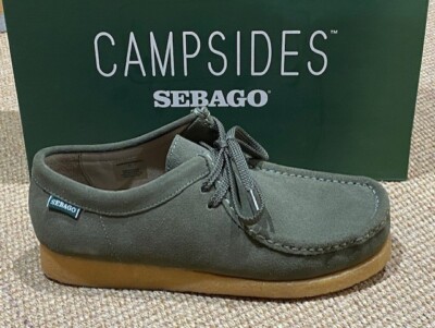 SEBAGO KOALA Wildleder grün Gr.41,5 (8 USA)