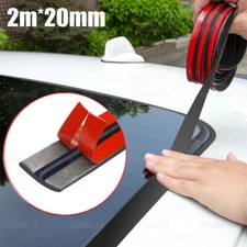 2M Car Windshield Roof Seal Noise Insulation Rubber Strip Sticker Accessories