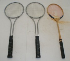 Lot Of 3 Unbranded Racquet - Tennis or Badminton