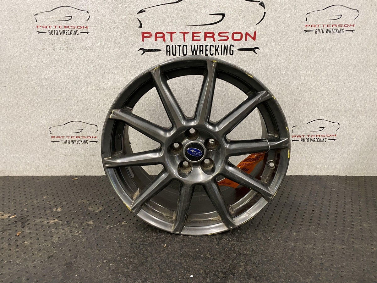 17-20 SUBARU BRZ BLACK CHROME ALLOY 10 SPOKE WHEEL RIM 17X7-1/2 | eBay