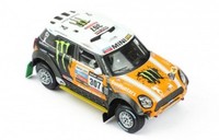Mini All 4 Racing No.307 3Rd Rally 2013 1:43 Ixo In Ovp Mit Acrylhaube