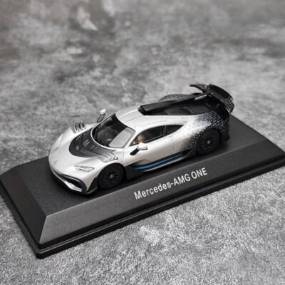 iScale 1/43 Scale Mercedes-Benz AMG One Silver Diecast Car Model