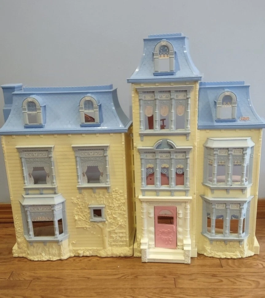 Fisher Price Loving Family Sweet Sounds Victorian Mansion Dolls