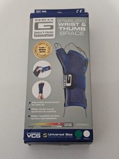 Neo G Stabilized Wrist and Thumb Brace Carpal Tunnel Adjustable Size Left READ