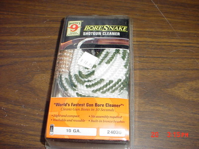 Hoppe's BoreSnake Bore Cleaner Shotgun Length 10 Gauge 24036