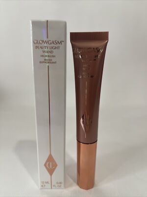 CHARLOTTE TILBURY Glowgasm Beauty Light Wand Pinkgasm 100% Authentic NIB