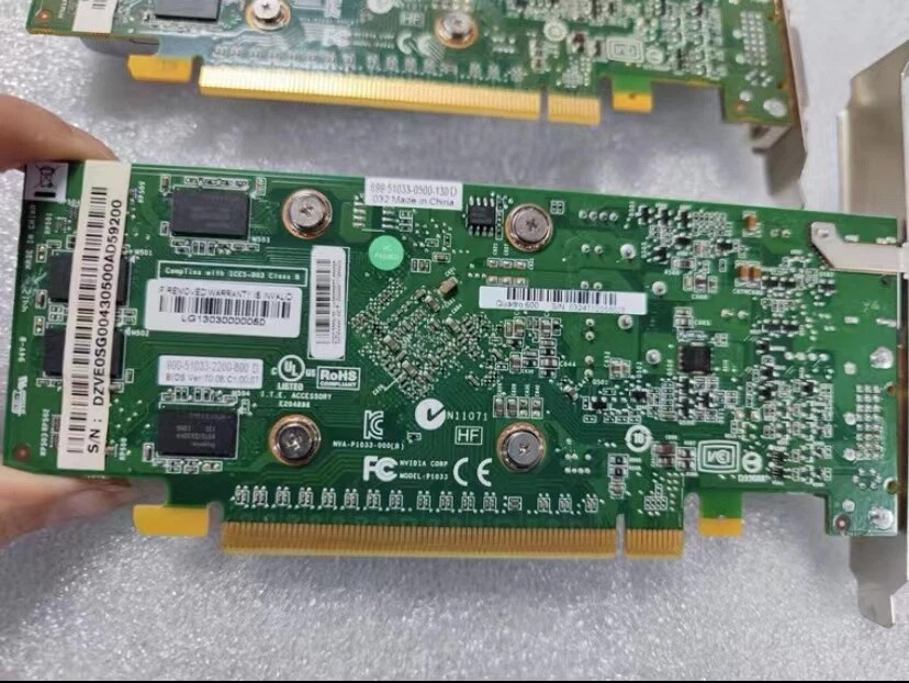 Q600 1GB NVIDIA Quadro Workstation Video Graphics Card - Image 2 of 4