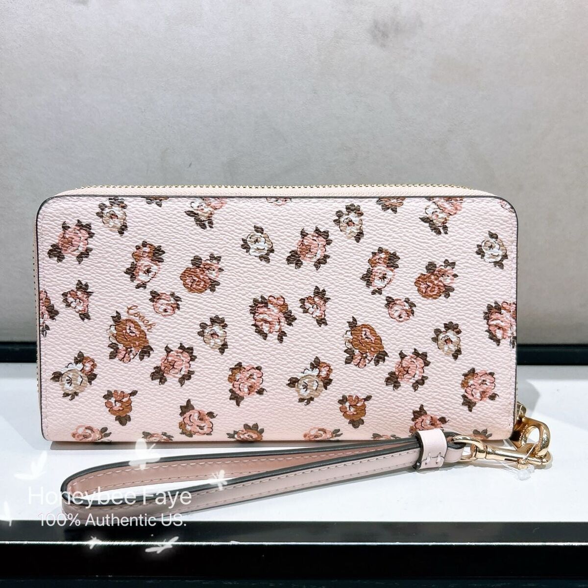 NWT Coach Long Zip Around Wallet With Rosette Print CZ329 | eBay NWT Coach Long Zip Around Wallet With Rosette Print CZ329 | eBay