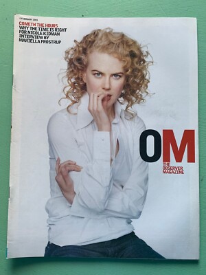 OM OBSERVER mag 2-February-2003 NICOLE KIDMAN Massive Attack Fishermead rapist