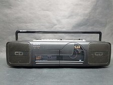 SONY CFD-64 PORTABLE CD RADIO CASSETTE-CORDER Free Shipping