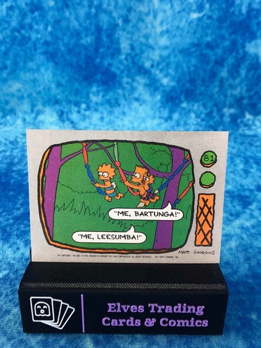 The Simpsons SINGLE Non-Sport Trading card by Topps 1990 - Picture 149 of 206