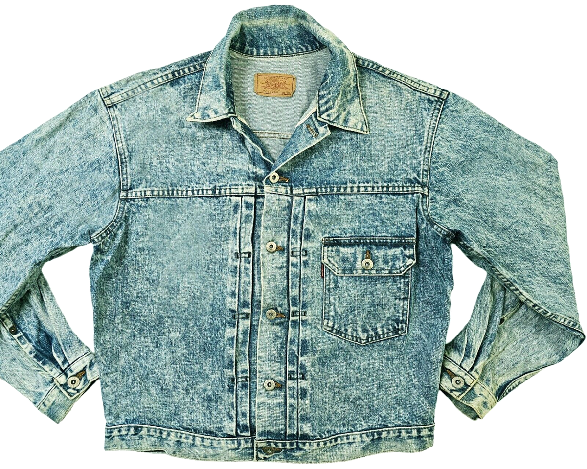 HOT VTG 80's Men's REPRO LEVI'S 70702 BIG E SELVEDGE 506 Denim