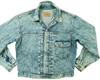 HOT VTG 80's Men's REPRO LEVI'S 70702 BIG E SELVEDGE 506 Denim