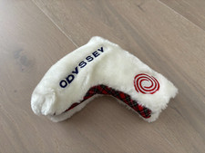 ODYSSEY FLUFFY SCOTLAND TARTAN BLADE PUTTER HEADCOVER for traditional blade NEW