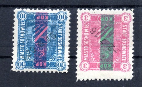Poland SOSNOWICE 3+4 in excellent condition 400EUR (CA3748)