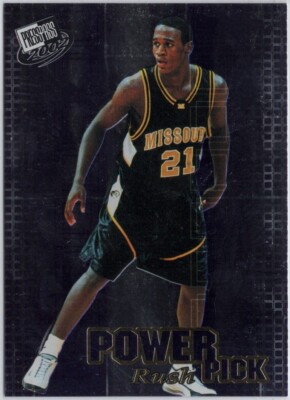 2002 Press Pass Power Picks Kareem Rush Insert Card #42
