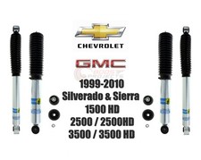 Bilstein B8 5100 Front Rear Shocks For 99-10 Silverado / Sierra 1500hd 2500 3500