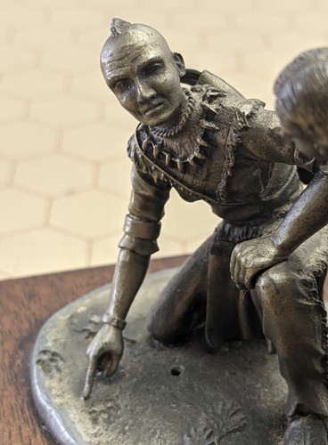 Brian Rodden Lance of New England Tracking Lesson 100/2500 Limited Ed Sculpture - Picture 2 of 12