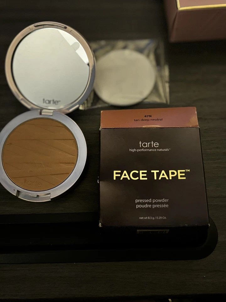 Tarte FACE TAPE Pressed Powder 22n Tan/Deep Neutral 8.3g/0.29 Oz (S1) - Image 2 of 3