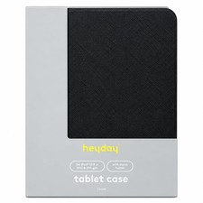Heyday iPad 10th/11th Gen 10.9 Inch with Stylus Holder - Black Saffiano