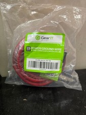 25 ft 4 gauge power/ground wire red CCA