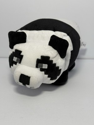 Minecraft Panda Plush Stuffed Animal Mattel Mojang Pixelated Design, 9 