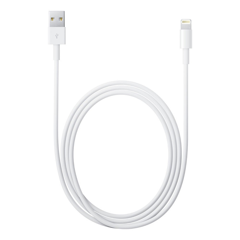 CABLE DATA COMPATIBLE 1M USB-A VERS IPHONE SE 2022 X 11 12 13 14 BLANC
