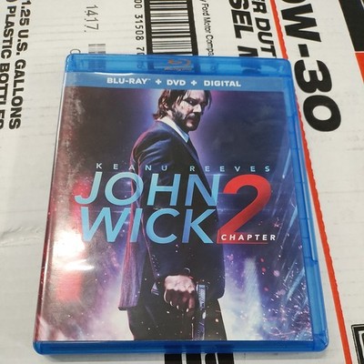 John Wick: Chapter 2 (Blu-ray, 2017) Preowned 