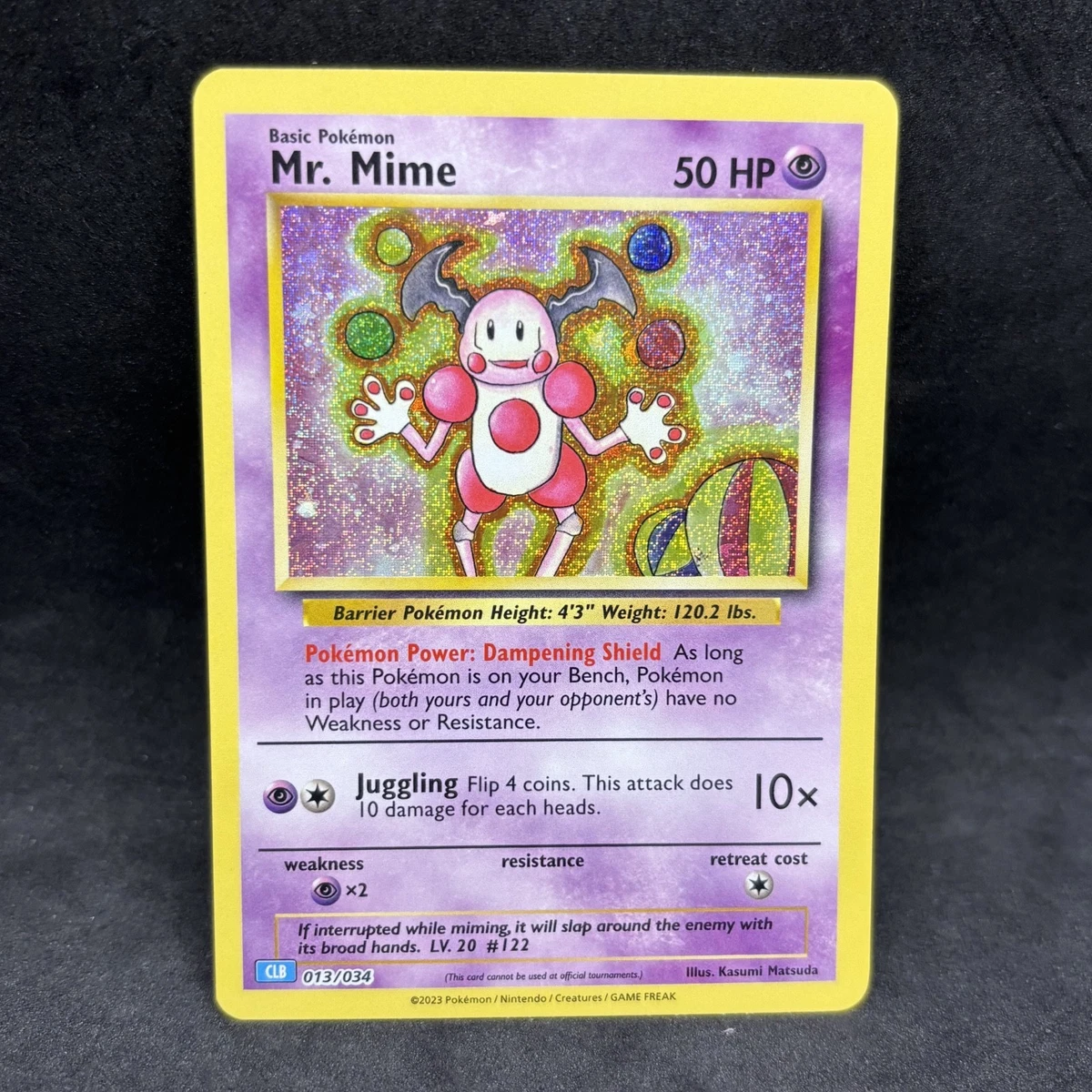 Mr. Mime 013/034 Trading Card Game Classic for sale | eBay