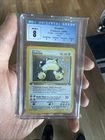 Pokémon TCG Snorlax Jungle Holo Rare 1st Edition 11/64 Holo CGC 8 NM-MT WOTC