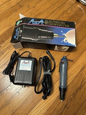 ASA 4500 Torque Electric Driver Screwdriver w/ 30v dc power Adapter