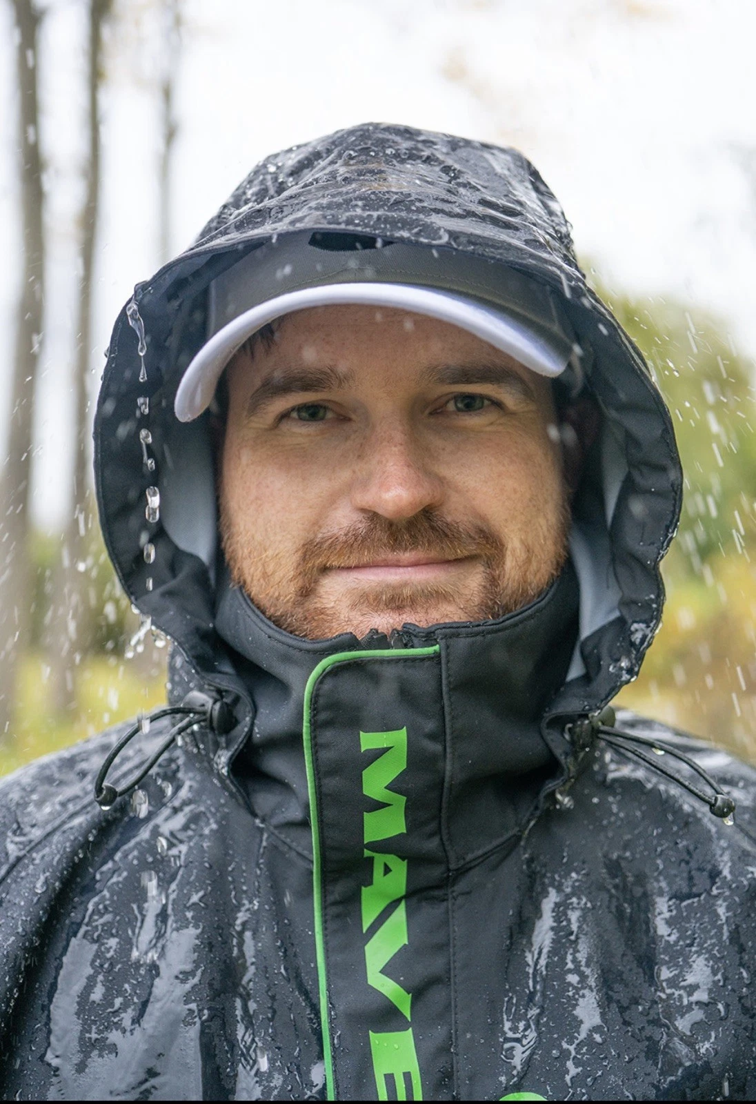 New Maver MV-R X35 OEKO-TEX Fully Waterproof Fishing Jacket Medium Free Postage