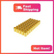 GASHER 50PCS Hose Ferrules Brass Fitting, 10.5mm Air Hose Crimping Fittings U...