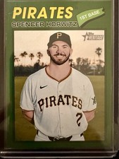 2026 Topps Heritage - Spencer Horwitz #266 Dark Green Border