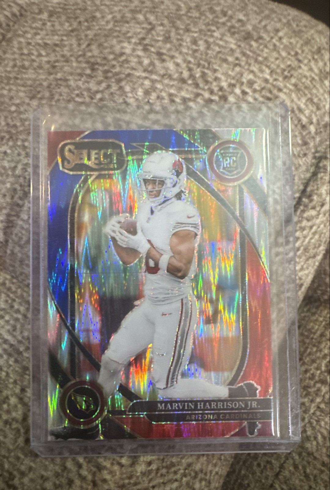 2024  Select - Club Level Marvin Harrison Jr. #219 Red & Blue Shock Prizm (RC)