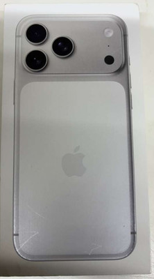 Original Apple iPhone 17 Pro Max Empty Box   Silver
