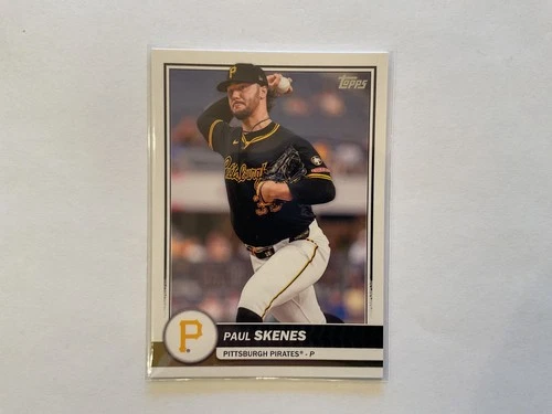 Paul Skenes 2026 Topps Flagship Collection Card # 62 Pirates