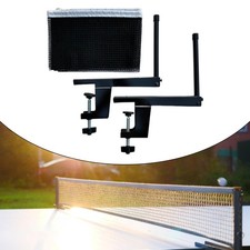 Pingpong Net with Clamps Screw on Brackets Replacement Equipment Supplies Table