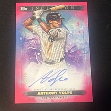 2024 Topps Inception BRES-AVO Anthony Volpe  Auto 05/50 New York Yankees