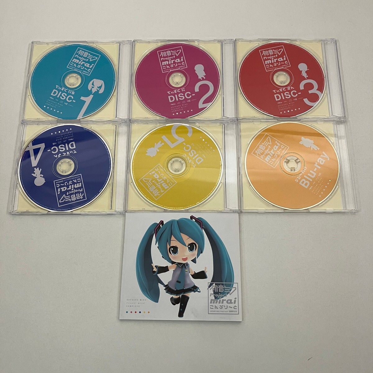 Hatsune Miku Project Mirai Complete Vocaloid Game Music Box Set