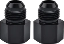 Large Diameter Fuel Line Adapter AN10 to 1/2 NPT Fitting 2 Pieces