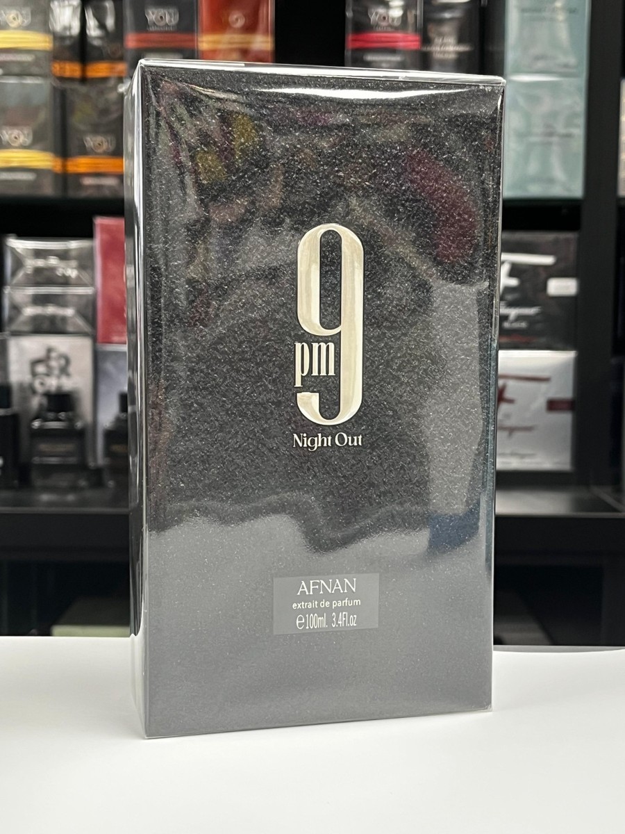 Afnan 9 PM Night Out Extrait de Parfum Unisex 3.4 fl. oz. / 100ml