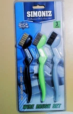 SIMONIZ Steel Wire Brush Set - NEW IN PACKAGE