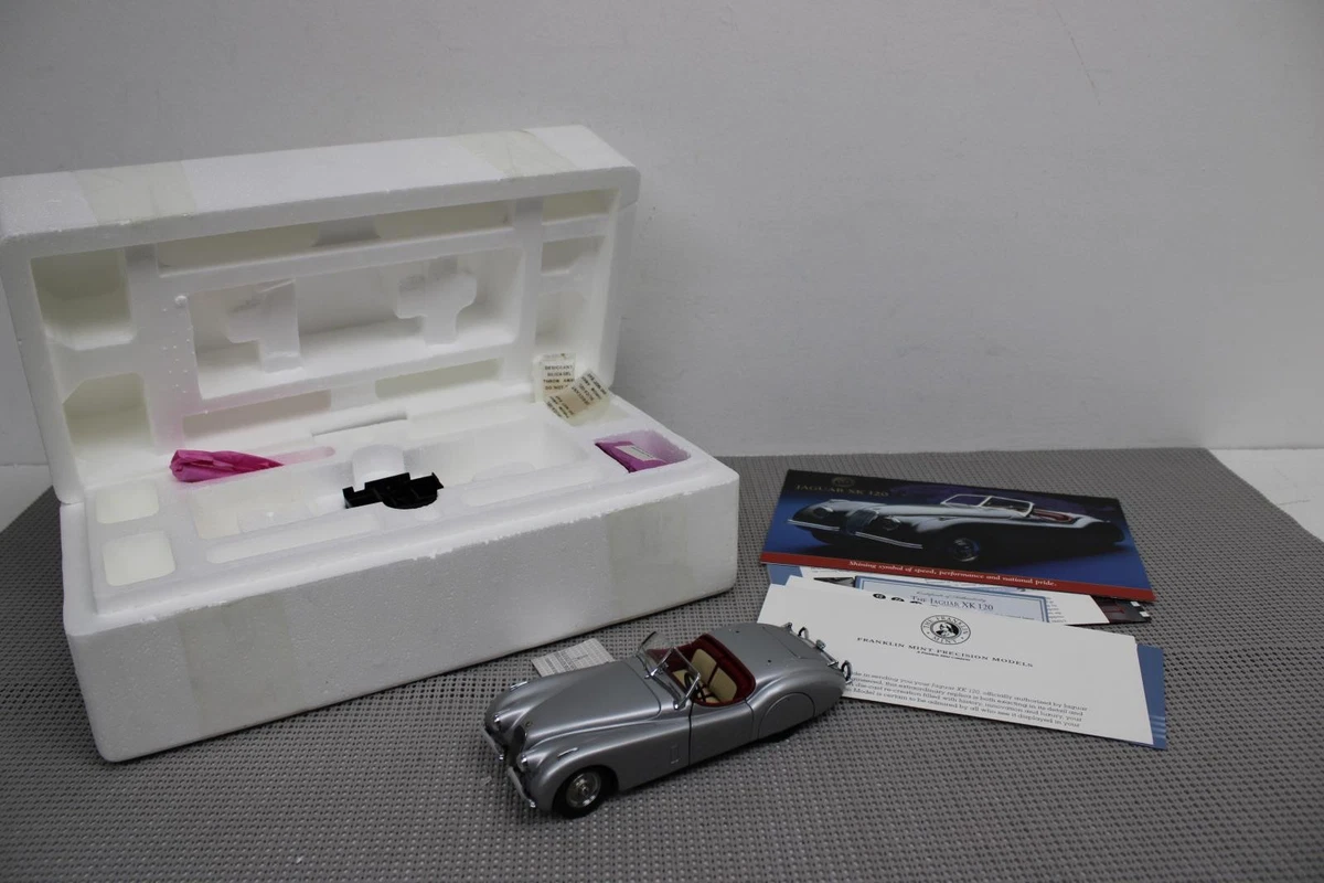 Franklin Mint Jaguar Contemporary Manufacture Diecast Cars, Trucks