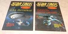 Star Trek TNG Make Your Own Starship: U.S.S. Enterprise & Klingon Battle Cruiser